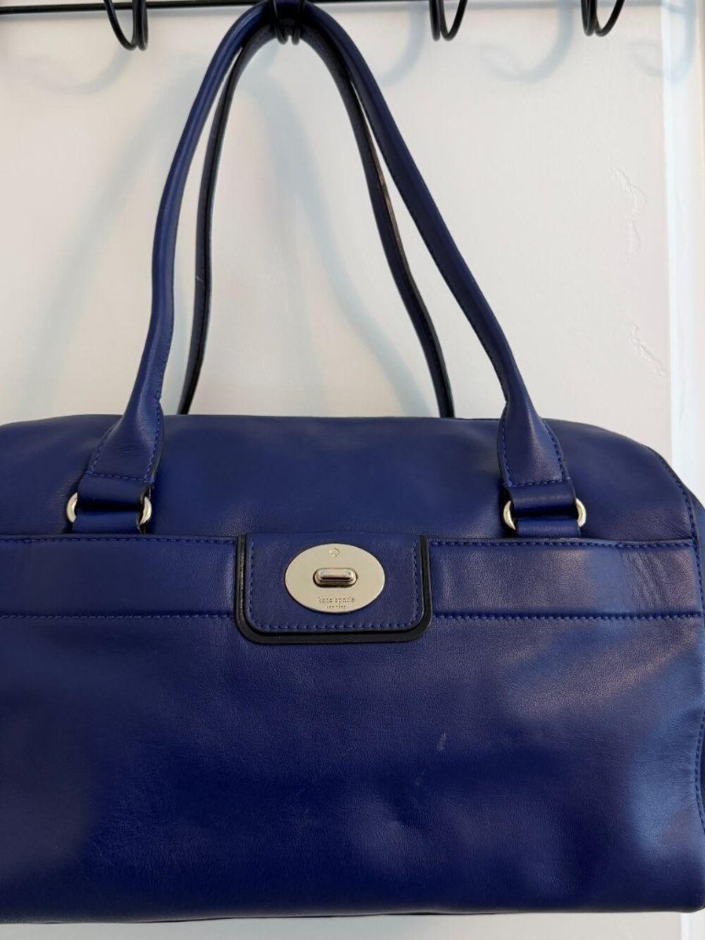 Kate Spade New York Cobalt Blue Leather Satchel
